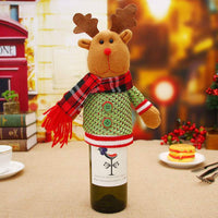 Christmas Decorations Wine Bottle Socks Holiday Gift