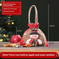 Christmas Children Gift Bag - Festive Candy Packaging for Kids