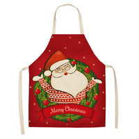 Christmas Day Apron festive polyester design