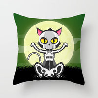 Halloween pillowcase festive decorative cushion cover with pumpkin design