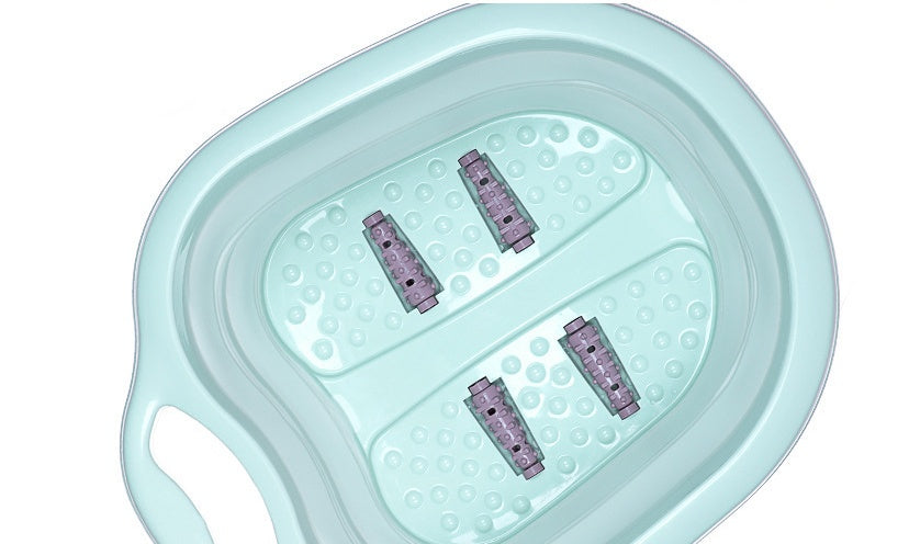 Foldable Footbath Massage Bucket Plastic Foot Bath Basin