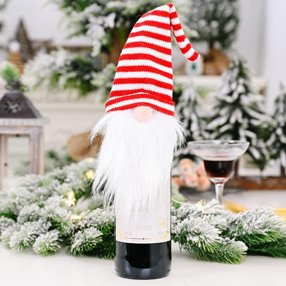 Christmas Decorations Wine Bottle Socks Holiday Gift