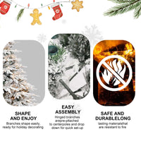 PE Christmas Tree Christmas decorations with lights