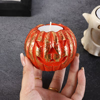 Halloween Pumpkin Candle Holder Creative Decorative Candlestick