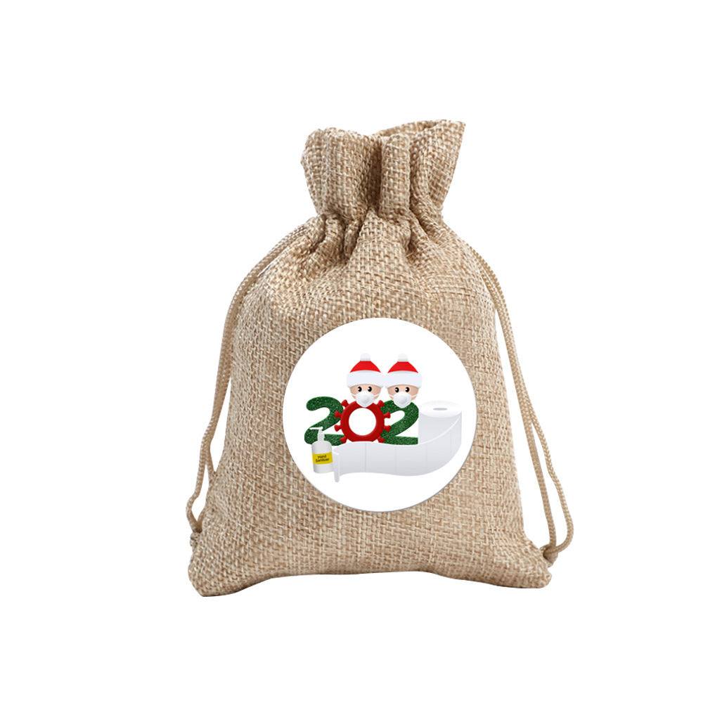 Christmas candybags filled with festive treats and gifts