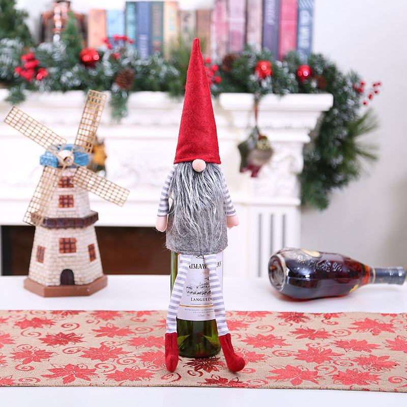 Christmas Decorations Wine Bottle Socks Holiday Gift