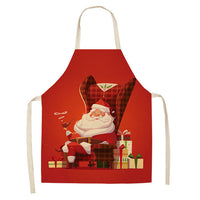 Christmas Day Apron festive polyester design
