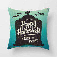 Halloween pillowcase festive decorative cushion cover with pumpkin design