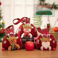 Christmas Children Gift Bag - Festive Candy Packaging for Kids