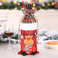 Christmas Decorations Wine Bottle Socks Holiday Gift