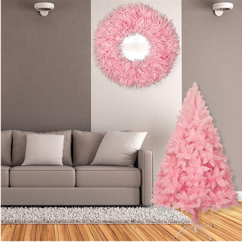 Pink Cherry Gradient Tree Christmas Decoration