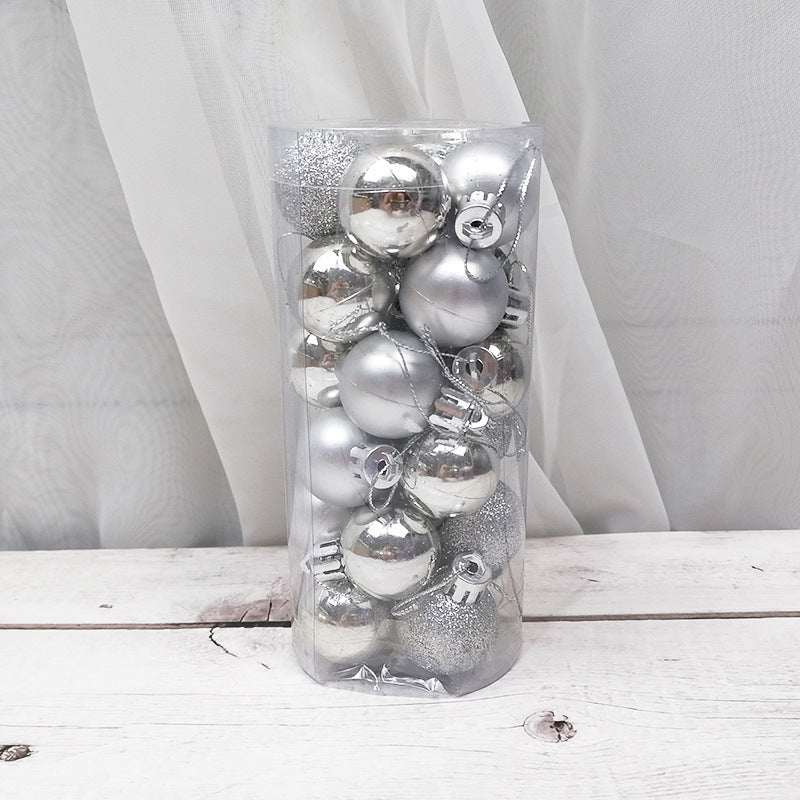 Christmas Decoration Shiny Matte Christmas Ball Ornament