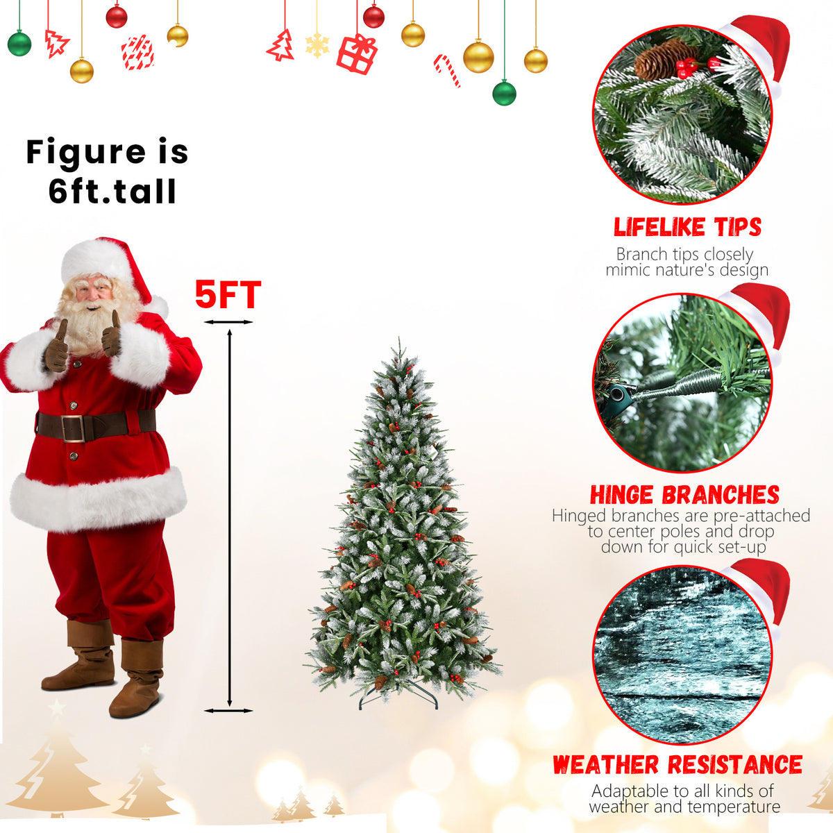 PVC Christmas Tree, Christmas Decorations
