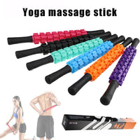 Colorful PVC massage sticks for muscle relief and improved blood circulation
