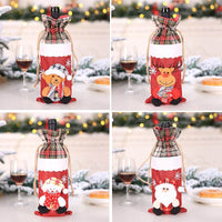 Christmas Decorations Wine Bottle Socks Holiday Gift