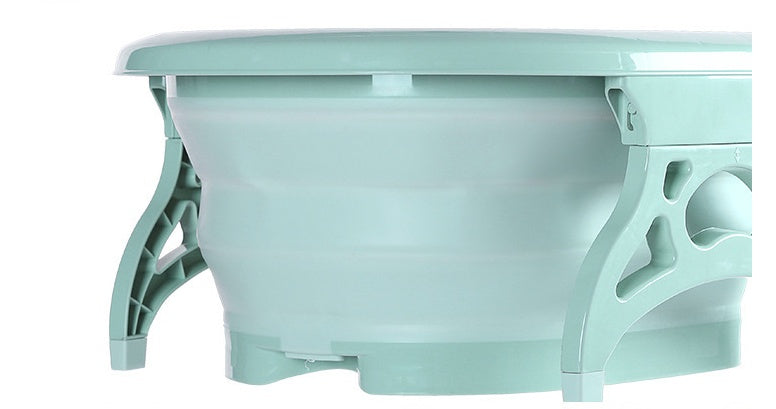 Foldable Footbath Massage Bucket Plastic Foot Bath Basin