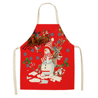 Christmas Day Apron festive polyester design