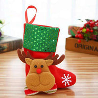 Christmas Decorations hanging stocking gift bag pendant