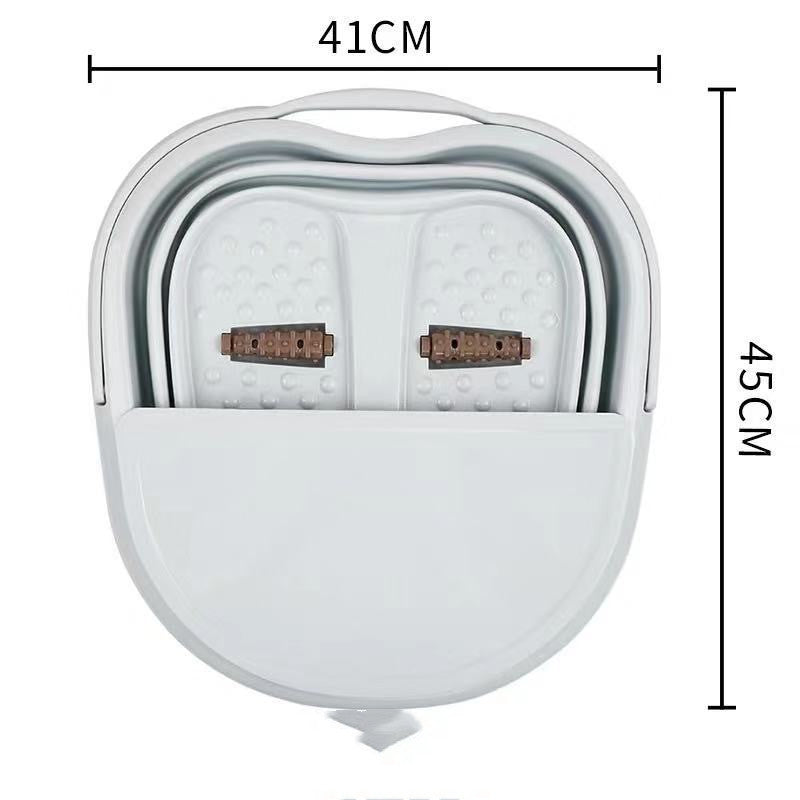 Foldable Footbath Massage Bucket Plastic Foot Bath Basin