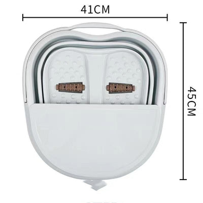 Foldable Footbath Massage Bucket Plastic Foot Bath Basin