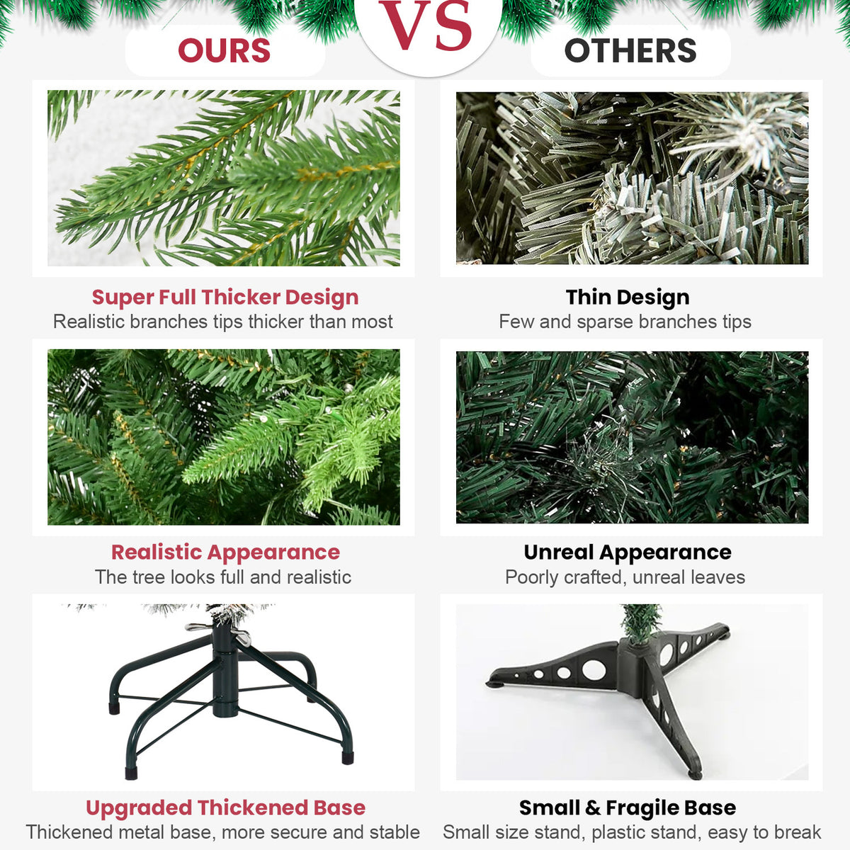 Green PVC Christmas Tree, Christmas Decorations