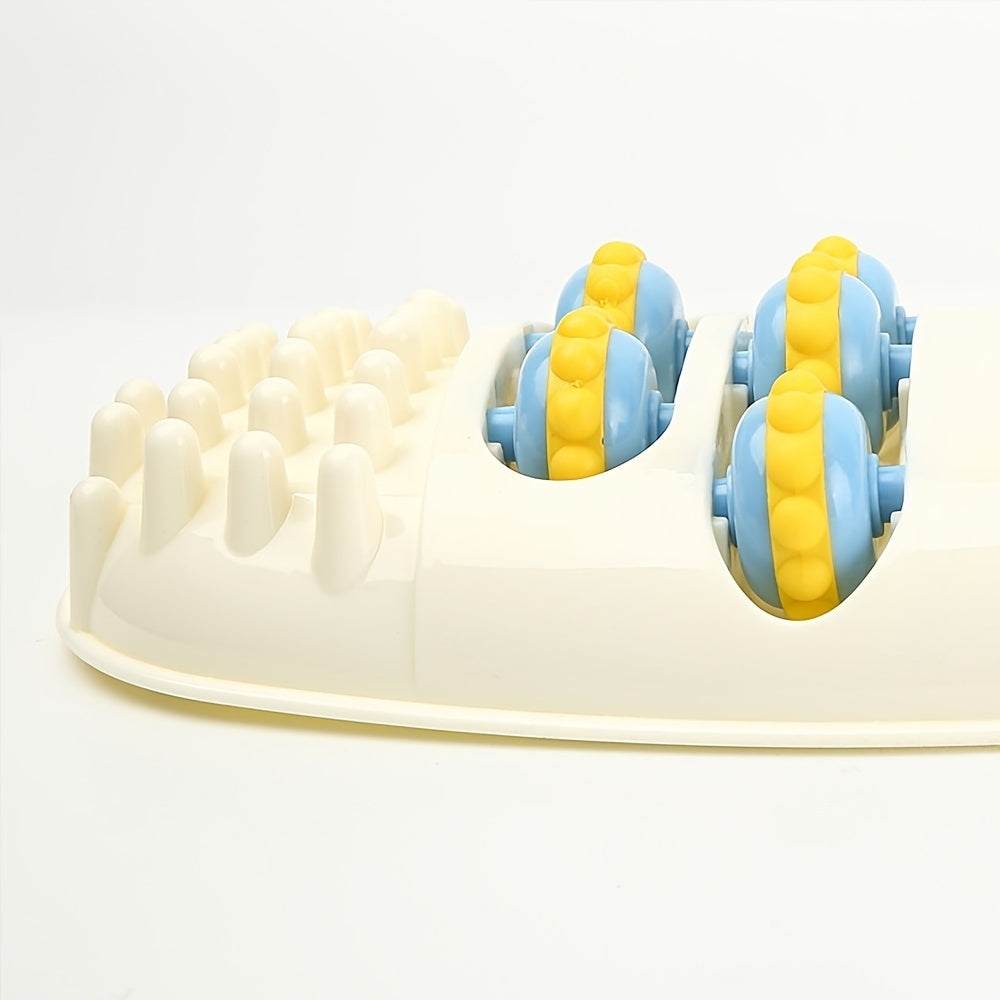 Dual Foot Massager - Wooden Foot Massager - Foot & Heel Massager 