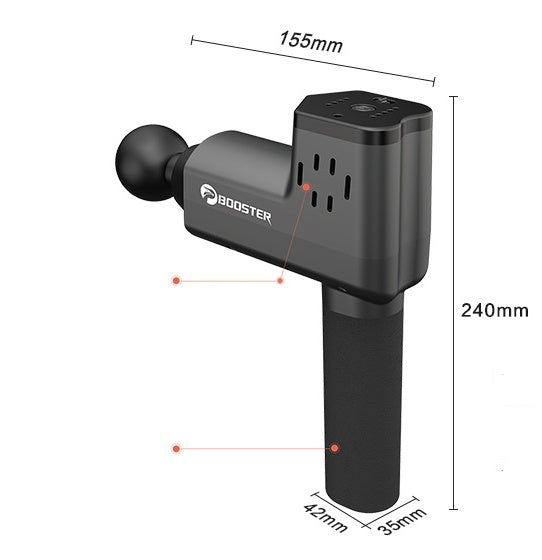 Muscle relaxation fascia gun for deep tissue massage
