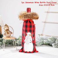 Christmas Decorations Wine Bottle Socks Holiday Gift