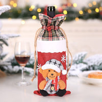 Christmas Decorations Wine Bottle Socks Holiday Gift