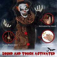 Halloween clown - Halloween decoration - scare trick-or-treaters
