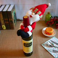 Christmas Decorations Wine Bottle Socks Holiday Gift