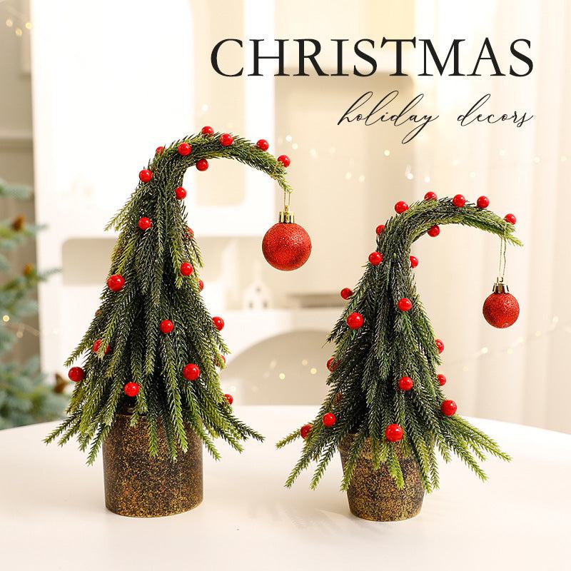 Wry Neck Christmas Tree ornaments DIY Christmas decoration