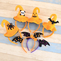 Halloween headband party costume accessory with pumpkin design