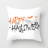 Halloween pillowcase festive decorative cushion cover with pumpkin design