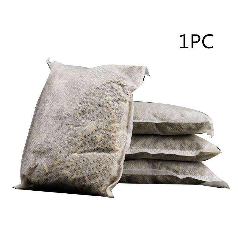 Foot bath foot bag for therapeutic foot soaking and bathing, breathable mesh pouch filled with herbal ingredients.