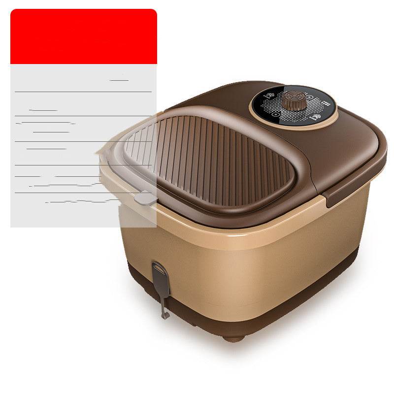 Automatic electric heating foot bath with massage and constant temperature control