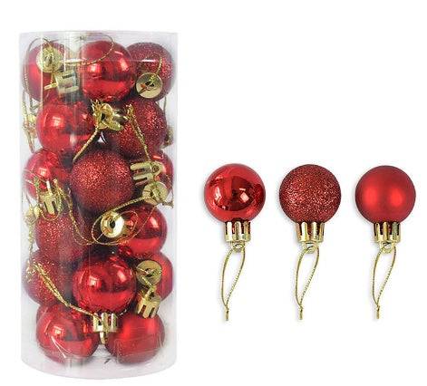 Christmas Decoration Shiny Matte Christmas Ball Ornament