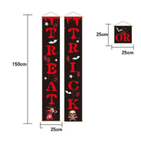 Halloween Decoration Outdoor Banner – Trick & Treat Sign