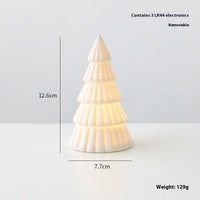 Ceramic Christmas Tree Desktop Luminous Holiday Decoration