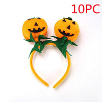 Halloween headband party costume accessory with pumpkin design