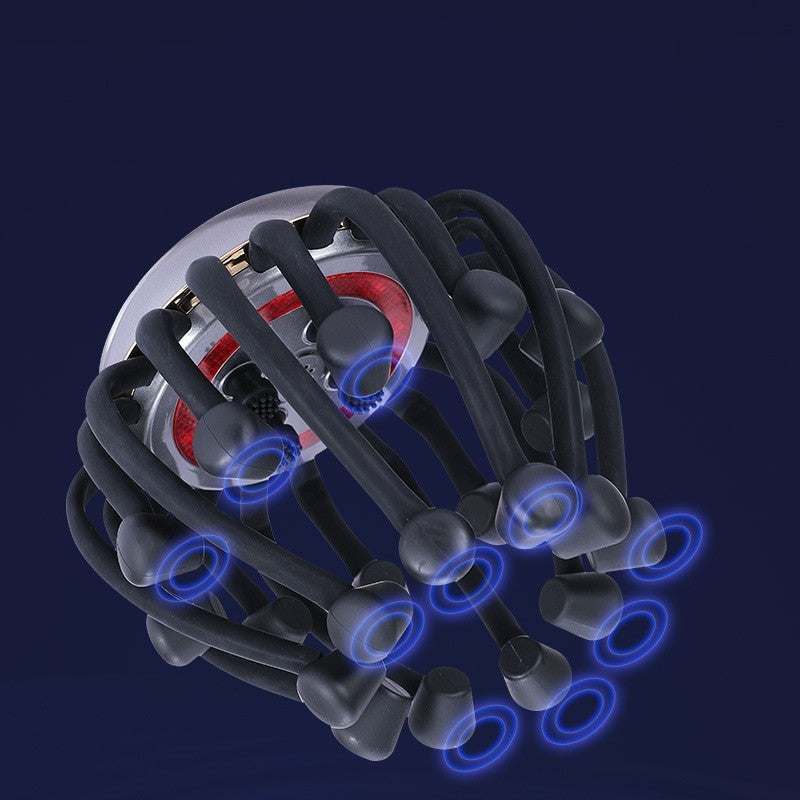 Head Scratching Meridian Dredging  Scalp Head Massager