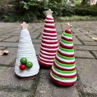 Christmas Layout Mini Christmas Tree Decorations set