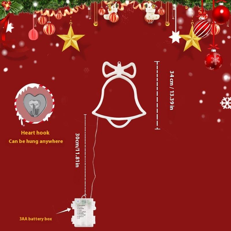 Christmas Bell Hanging Lamp - Festive Christmas Tree Decoration