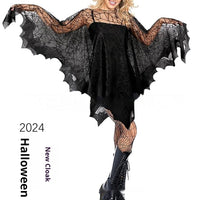 Halloween Bat Cloak worn for party activity