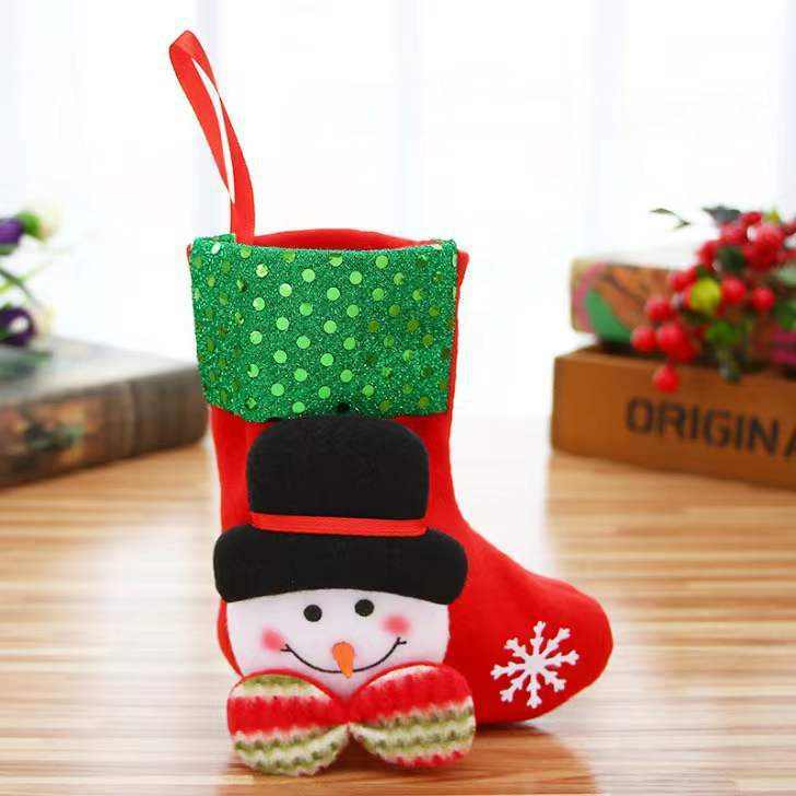 Christmas Decorations hanging stocking gift bag pendant