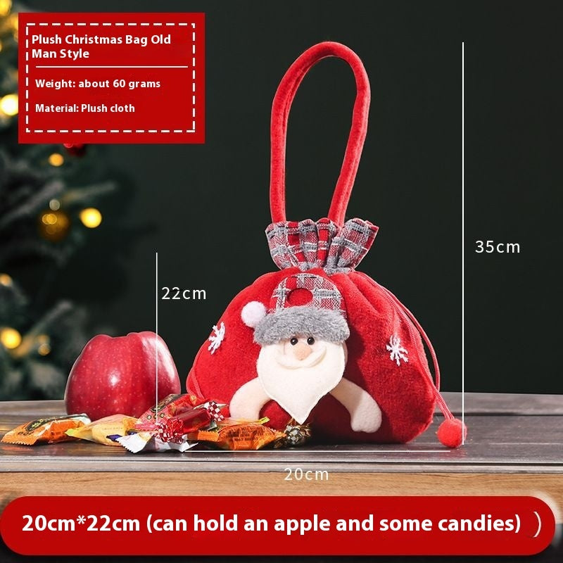 Christmas Children Gift Bag - Festive Candy Packaging for Kids