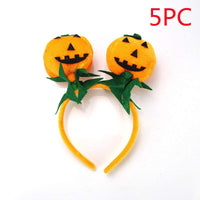 Halloween headband party costume accessory with pumpkin design