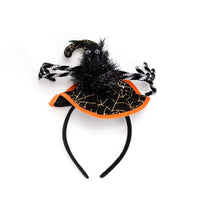 Halloween headband party costume accessory with pumpkin design