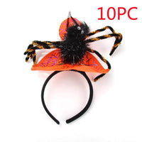 Halloween headband party costume accessory with pumpkin design