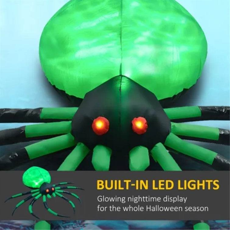 Inflatable Halloween Crawling Spider